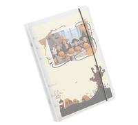 6 Ring Documentation Protectors Substated The A4 Binder Transparent, Durable Anti-Yellow Cover, Removable Refillable Pages, Organization Supply | Students Bureau Note