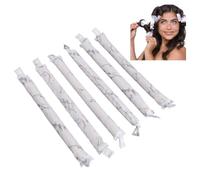 6 Rods Heatless Curling Set, Silk Satin Heatless Curling Rod Headband Overnight Curls Hair Styling Tools For Sleep In Overnight