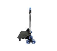 6 Rolling Luggage Cart Backpack Trolley Foldable Trolley Cart Wheeled Hand Truck for School Bags Luggage Backpack