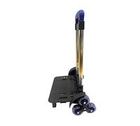 6 Rolling Luggage Cart Backpack Trolley Foldable Trolley Cart Wheeled Hand Truck for School Bags Luggage Backpack