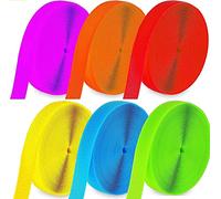 6 Rolls 150 Feets Carpet Marker Strips, Nylon Carpet Strips Desk Markers for Classroom, Teachers, Kindergarten, Social Distancing (6 Colors)