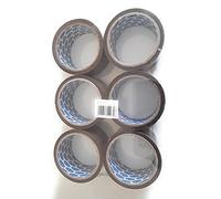 6 Rolls 48MM×40M Brown Packing Tape,Parcel, Heavy Duty,Moving Houses and Office Use Packaging Tapes