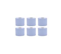 6 Rolls Blue Centrefeed Cleaning Paper Towels, Kitchen & Toilet Tissue Rolls for Home, Office & Workplace Use