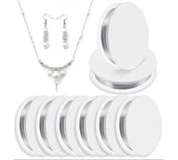 6 Rolls Copper Wire for Gardening, 6 Sizes Gauge Dead Soft Wire for Jewelry Making, Bare Copper for Electroculture, Crafting & Beading