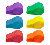 6 Rolls Crepe Paper Streamers, GLADFRESIT Party Paper Streamer Backdrop Hanging Decorations for Birthday Wedding Classroom