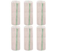 6 Rolls Elastic Bandage Wrap, 6" x15ft Breathable Compression Bandage with Self-Closure, Washable Compression Wraps for Legs, Arms, Hand Wraps for Legs Wrap Bandages