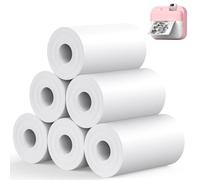 6 Rolls Kids Instant Print Camera Print Paper