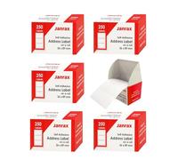 6 Rolls of 250 Self Adhesive Address Labels 36x89mm