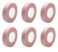 6 Rolls of Professional Sticky Back Eyelash tape - 50 meters total - Perforated design for comfort and easy peel - Suitable for holding skin in position for beauty procedures