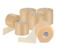 6 Rolls Pre Wrap Sport Tape, Foam Underwrap Athletic Tape, Self Adhesive Bandage Wrap for Arm Wrist Hair Soccer, Prewrap Athletic Tapes to Protect Ankles Wrists Knees(Skin Color)