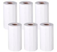 6 Rolls Rolls Thermal Printing Paper Refill for Instant Cameras | Smooth White Paper, Fade-resistant Photos, Instant Print Readiness, Suitable for Teachers, Parents, Offices and Scrapbooking