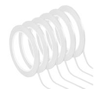 6 Rolls Thin Dry Erase Board Tape 1/8" Whiteboard Tape Graphic Chart Line Grid Marking Tapes Thin Painters Tapes for DIY Art Graphic Chart Marking(216 Feet Per Roll)