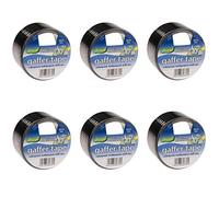 6 Rolls Ultratape Rhino Black Gaffer Tape 50mm x 10m
