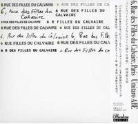 6 Rue Des Filles Du Calvaire Paris