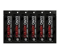 6 Sachets of Power Tan Cherry Onyx Hot Tingle Bronzer Sunbed Tanning Accelerator Cream Fast Dark Tan Enhancer with L-Tyrosine, Vitamin E & Skin Conditioning Advanced Indoor | 20ml Each