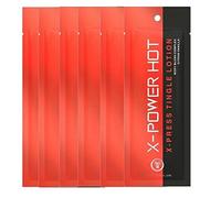 6 SACHETS OF POWER TAN X-POWER HOT TANNING LOTION