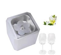 6-Second CO2 Glass Froster Chiller with Neon Lights | Rapid Cooling to -45°C | Energy-Saving Compact Design for Bars, Nightclubs, Pubs & Restaurants