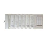 6 Section Vertical Wall Mounted Holder for Sorting School Tasks Workplace Papers Neatly Educational Document Sorter