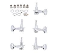 6 Set Guitar Locking Tuners, 3L3R 1:21 Alloy Steel Gear Ratio Tuning Key Pegs Machine Head Tuners Tuning Keys Guitar Accessories