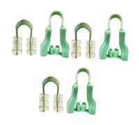 6 Sets Nose Clip Set Household Tool Set Workout Sets Nose Slimming Device Face Beauty Tool Nose Peg for Snoring Sleeping Nose Clips U-type Nasal U-type Nose Clips Fitness