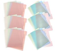6 Sets Notebook Dividers with Writable Tabs, Pp Punched Binder Set