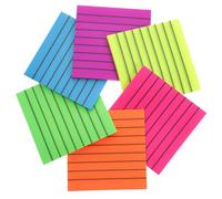 6 Sets Notes Stickers PVC Professional Reading Guide Strips