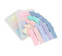 6 Sets PET Index Tabs Adhesive Notes for Reading Highlight Strips