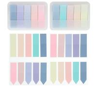 6 Sets Portable Page Marker Tabs, PET Learning Accessory