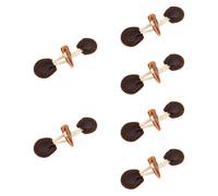 6 Sets Sew on Toggle Buttons Resin Horn Buttons for Winter Coat Bags Clothes Style C
