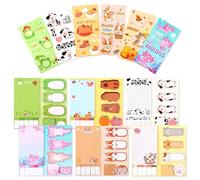 6 Sets Teacher Sticky Notes, Teacher Present Blackboard Self Sticky Notes Set, Cute Appreciation Present for Teachers School Office Supplies(Style 2)