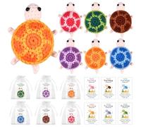 6 Sets You're Turtley Awesome Handmade Crochet Turtle Animal Gifts