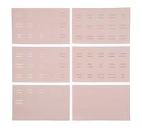 6 Sheets Bible Indexes Tabs Bible Labels Laminated Tabs Decorative Journaling Supplies