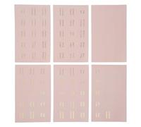 6 Sheets Bible Indexes Tabs Labels Laminated Decorative Journaling Supplies