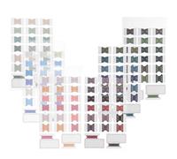 6 Sheets Book Tabs 6 Sheets Paper Index Tabs for Reading Notes