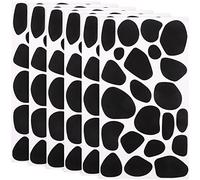 6 Sheets Dalmatian Stickers,Cow Print Stickers Self-Adhesive Crafting Supplies Child for DIY Wall Window Costume Decor
