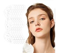 6 Sheets Glitter Freckles, Fazit Glitter Freckles, Sparkle Freckles, Glitter Freckles Tattoo, Waterproof Makeup Stickers for Halloween Music Festivals Masquerade Party Decoration