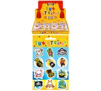 6 Sheets of Pirate Stickers ideal for Party Bag Fillers - Party Gifts