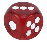 6 Sided Game Dice 15MM Crystal Gemstones For DND-RPG-MTG-Board Games And Teaching Math Standard