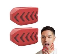 6 Silicone Jaw Trainer, Sculptor to Improve Jaw Line, Sports Jaw Trainer with Improved Function for Home, Face Muscle Trainer for Toning Face Shaping, Jaw Muscle Trainer