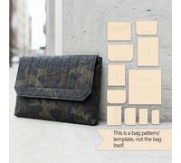 6 Size Tablet Protector Sewing Patterns | 1:1 Scale Full Size Sewing Templates | Stylish Handmade Tablet Cover Craft Patterns | Beginner Friendly Ideal Gift for Sewing Enthusiasts