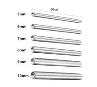 6 Sizes Mushroom Domed Snap Rivet Tool for Leather with Energy Saving Design (8mm)