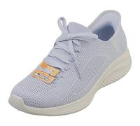 (6) Skechers Slip-ins Ultra Flex 3.0 Vegan Womens Fashion Trainers in Light Blue