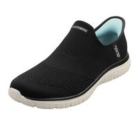 (6) Skechers Virtue-sleek Vegan Womens Slip On Trainers in Black White