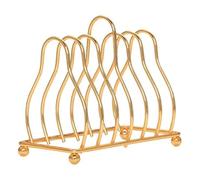 6 Slice Stainless Steel Toast Rack,Toast Rack Bread Loaf Slice Holder Stand Table Serving