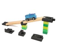 6 Slope Adapters for Brio and Duplo Compatible Wooden Train
