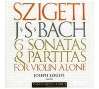 Johann Sebastian Bach – 6 Sonatas and Partitas for Solo Violin (Szigeti) – CD