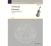 6 Sonatas : For Violoncello and Basso Continuo by Antonio Vivaldi (1977, ...