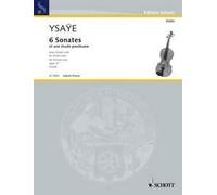 6 Sonates op. 27 Eugène Ysaÿe Book [Softcover] Violin Schott Music