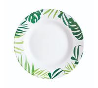 (6 Soup Bowls) Luminarc Jungle Fever 18pc Glass Flower Dinner Set