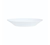 (6 Soup Bowls) Luminarc White 18pc Opal Glass Dinner Set Modern